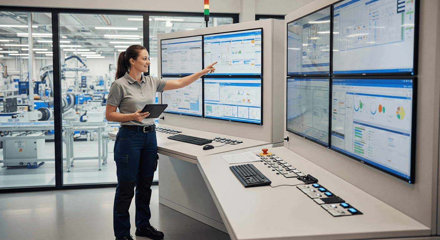 Intelligence artificielle industrielle : comment l'IA transforme les processus métiers Image principale de Intelligence artificielle industrielle : comment l'IA transforme les processus métiers