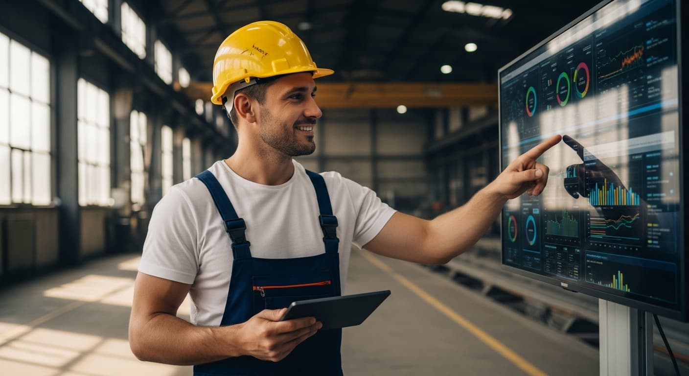 Comment l'intelligence artificielle révolutionne les industries lourdes en 2025 Image principale de Comment l'intelligence artificielle révolutionne les industries lourdes en 2025