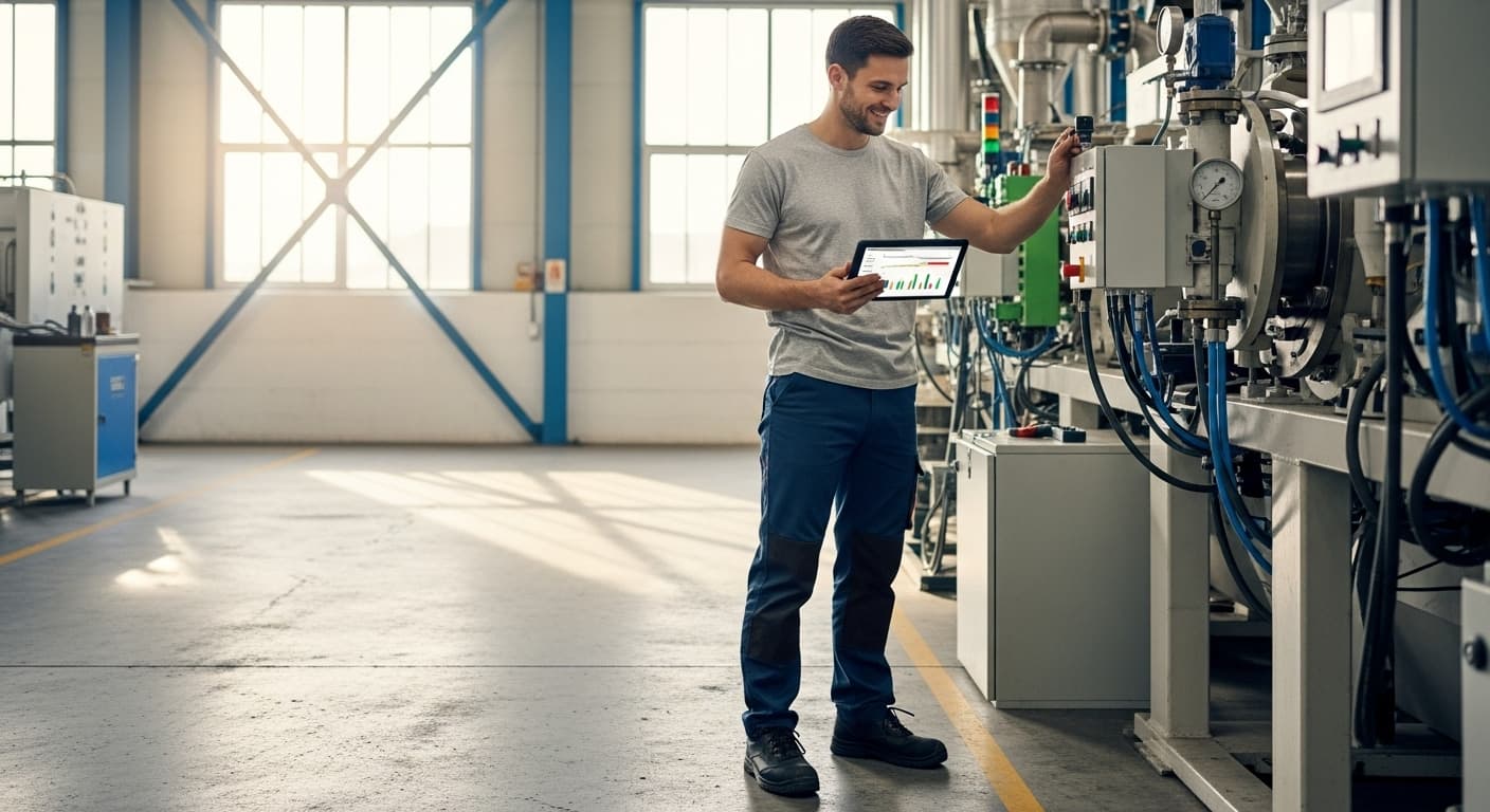 Comment l'intelligence artificielle révolutionne la maintenance prédictive dans l'industrie manufacturière Image principale de Comment l'intelligence artificielle révolutionne la maintenance prédictive dans l'industrie manufacturière